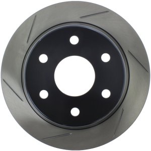 GMC Yukon XL 1500 Brake Rotor (1) - Rear Right - Stoptech - Slotted Sport - Black - `00-`06