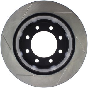GMC Savana 3500 Brake Rotor (1) - Rear Left - Stoptech - Slotted Sport - Black - `03-`08