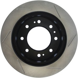 GMC Sierra 2500 HD Brake Rotor (1) - Front Right - Stoptech - Slotted Sport - Black - `11-`20 GMC Sierra 2500 HD Brake Rotor (1) - Front Right - Stoptech - Slotted Sport - Black - `11-`20