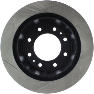 Chevrolet Silverado 3500 Brake Rotors (2) - Stoptech - Slotted Sport - Black - `15-`18 Chevrolet Silverado 3500 Brake Rotors (2) - Stoptech - Slotted Sport - Black - `15-`18