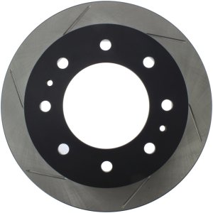 Chevrolet Silverado 2500 HD Brake Rotors (1) - Rear Right - Stoptech - Slotted Sport - Black E-Coated - `11-`19
