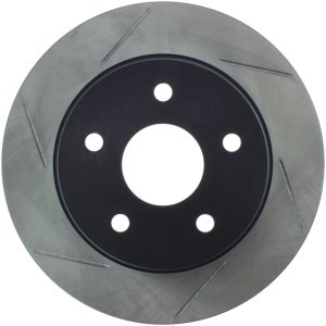 Dodge Dakota Brake Rotors (1) - Front Right - Stoptech - Slotted Sport Rotors - Black - `10-`12