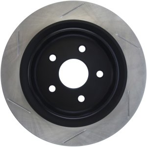 Dodge Dakota Brake Rotors (2) - Rear Left - Stoptech - Slotted Sport - Black - `10-`12