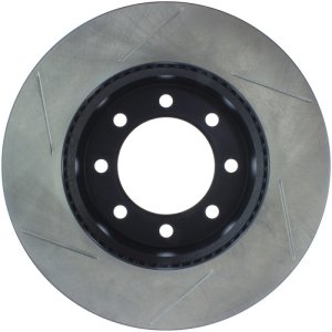 Dodge Ram 4000 Brake Rotor (1) - Front Left - Stoptech - Slotted - Black - `09-`15