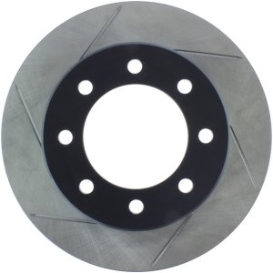 Dodge Ram 3500 Brake Rotor (1) - Front Right - Stoptech - Slotted Sport - Black - `09-`10 Dodge Ram 3500 Brake Rotor (1) - Front Right - Stoptech - Slotted Sport - Black - `09-`10