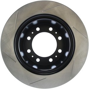 Ram 2500 Brake Rotor (1) - Front - Stoptech - Slotted Sport - Black - `10-`18