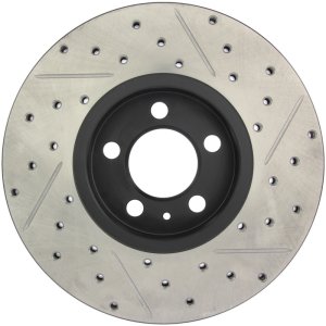Audi A1 Brake Rotors (2) - Stoptech - Drilled & Slotted - `11-`19