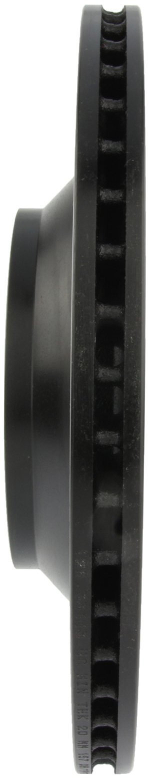 Volkswagen Passat Brake Rotor (1) - Left Rear - Stoptech - Slotted & Drilled - Black - `06-`09