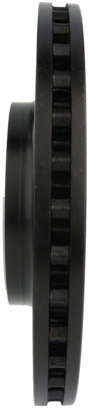 Audi A5 Brake Rotor (1) - Front Right - Stoptech - Sport Drilled & Slotted - Black - `10-`11