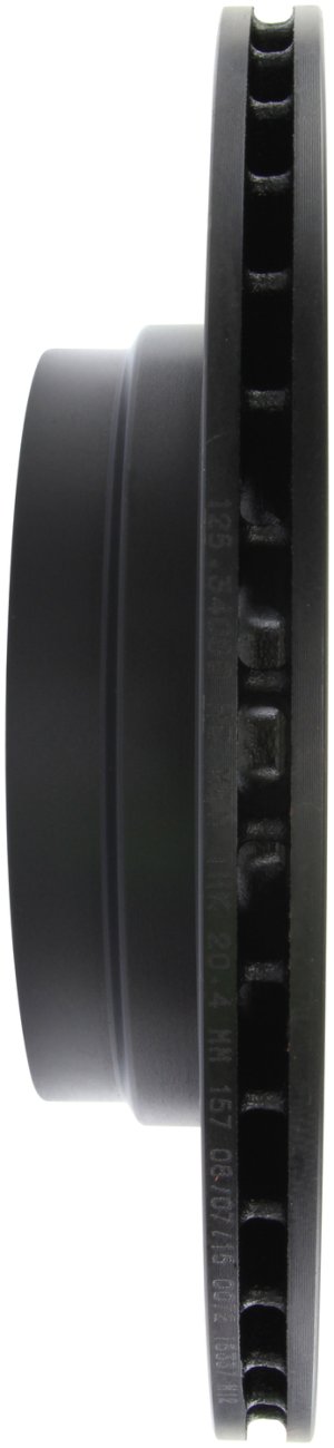 BMW X1 Brake Rotor (1) - Rear Right - Stoptech - Slotted & Drilled - Black - `10-`15