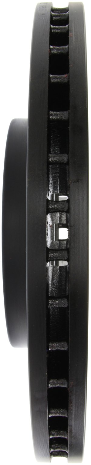 Acura TSX Brake Rotor (1) - Front Right - Stoptech - Drilled & Slotted - Black - `04-`14