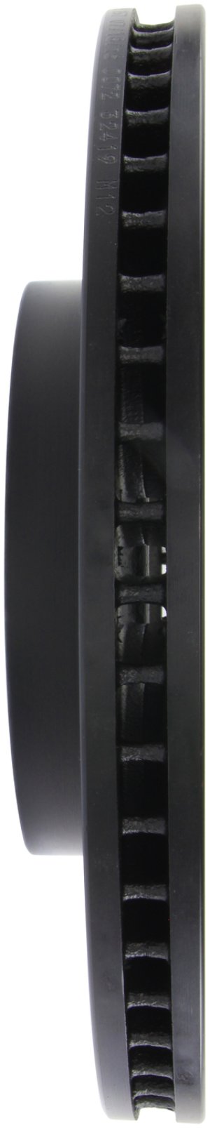 Honda Accord Brake Rotor (1) - Front Right - Stoptech - Slotted & Drilled Sport - Black E-Coated - `13-`20