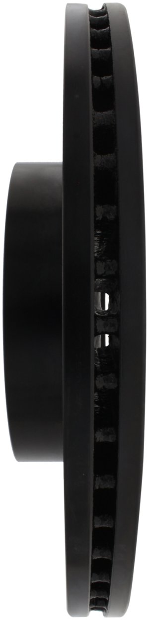 Infiniti G35 Brake Rotor (1) - Front Left - Stoptech - Slotted & Drilled - Black - `02-`05