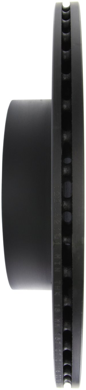 Nissan 350Z Brake Rotor (1) - Rear Left - Stoptech - Slotted & Drilled - Black - 2009