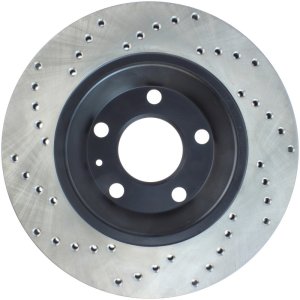 Audi S4 Brake Rotor (1) - Rear Left - Stoptech - Sport Cross Drilled - Black - `04-`09 Audi S4 Brake Rotor (1) - Rear Left - Stoptech - Sport Cross Drilled - Black - `04-`09