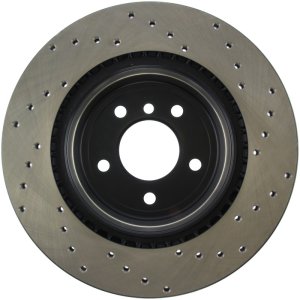 BMW 3 Series Brake Rotor (1) - Rear Right - Stoptech - Drilled Sport - 2006 BMW 3 Series Brake Rotor (1) - Rear Right - Stoptech - Drilled Sport - 2006