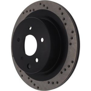 Infiniti G25 Brake Rotor (1) - Rear Left - Stoptech - Sport Cryo Drilled - `11-`12