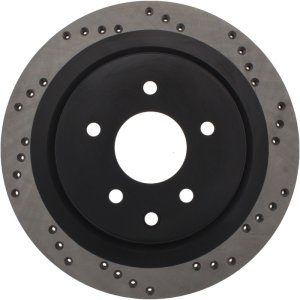 Infiniti QX50 Brake Rotor (1) - Rear Left - Stoptech - Sport Cryo Drilled - `14-`17