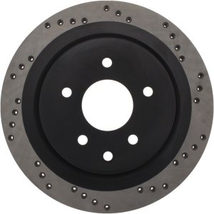 Infiniti EX Brake Rotor (1) - Rear Right - Stoptech - Cryo Drilled Sport - 2013