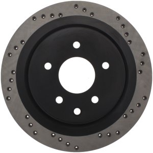 Infiniti G37 Brake Rotor (1) - Rear Left - Stoptech - Drilled Sport - `09-`13
