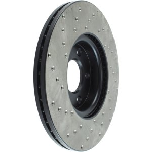 Mazda 3 Brake Rotor (1) - Front Left - Stoptech - Sport Cryo Drilled - Black E-Coated - `07-`13 Mazda 3 Brake Rotor (1) - Front Left - Stoptech - Sport Cryo Drilled - Black E-Coated - `07-`13