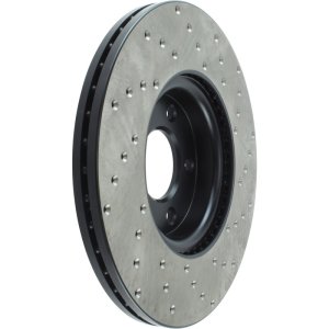 Mazda 3 Brake Rotor (1) - Front Right - Stoptech - Cryo Drilled - Black E-Coated - `07-`13 Mazda 3 Brake Rotor (1) - Front Right - Stoptech - Cryo Drilled - Black E-Coated - `07-`13