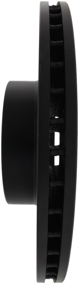 Saab 9-2X Brake Rotor (1) - Front Right - Stoptech - Drilled - Black - `05-`06