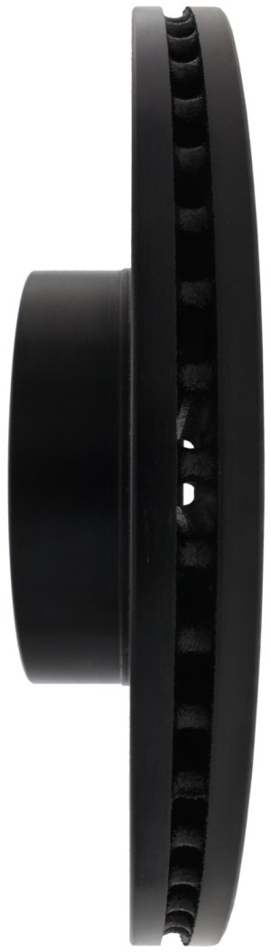 Subaru XV Crosstrek Brake Rotor (1) - Front Right - Stoptech - Drilled Sport + E-coated - Black - `16-`17