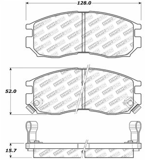 Chrysler Sebring Brake Pads - Rear - Stoptech - Street Select - `95-`05