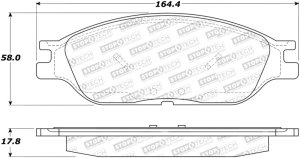 Ford Windstar Brake Pads - Stoptech - Street Select - `99-`03
