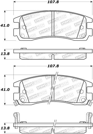 Buick Regal Brake Pads - Stoptech - ST Street - `97-`04