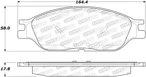 Ford Windstar Brake Pads - Stoptech - Street - `99-`03