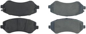 Dodge Caravan Brake Pads - Stoptech - Street Brake Pads w/Shims and Hardware - `01-`07 Dodge Caravan Brake Pads - Stoptech - Street Brake Pads w/Shims and Hardware - `01-`07