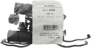 Chrysler Voyager Brake Pads - Stoptech - Street with Shims and Hardware - `03-`07