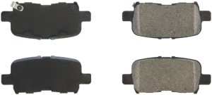 Honda Pilot Brake Pads - Stoptech - Street with Shims and Hardware - `03-`08