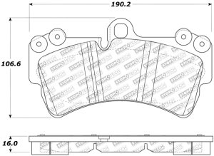 Volkswagen Touareg Brake Pads - Stoptech - Street - `04-`10