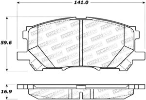 Lexus RX330 Brake Pads - Stoptech - ST Street - `04-`06