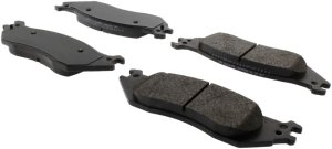 Ford E-150 Club Wagon Brake Pads - Stoptech - OE-Style Design, Low-Dust, Rotor-Friendly, Dyno-Proven Shims - `04-`05