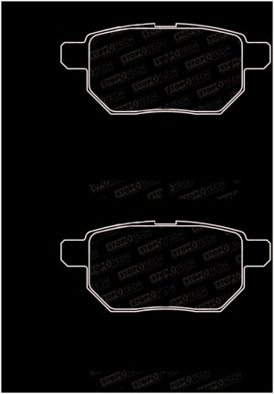 Scion tC Brake Pads - Rear - Stoptech - Street - `11-`16 Scion tC Brake Pads - Rear - Stoptech - Street - `11-`16