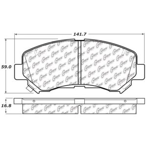 Nissan Maxima Brake Pads - Stoptech - Street Touring - `09-`18