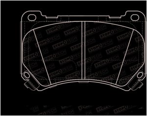 Hyundai Equus Brake Pads - Stoptech - Street - 2011