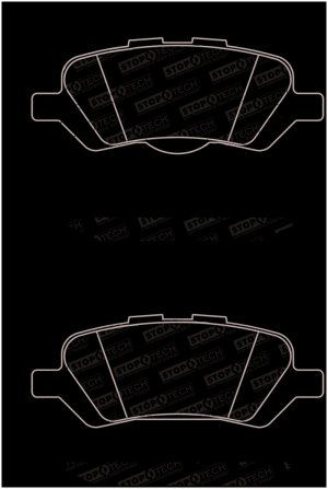 Toyota Venza Brake Pads - Front - Stoptech - Street - `09-`16