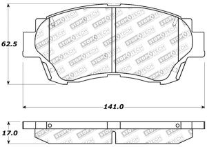 Toyota Sienna Brake Pads - Stoptech - Performance Sport - `98-`03 Toyota Sienna Brake Pads - Stoptech - Performance Sport - `98-`03