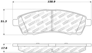 Ford F-250 Brake Pads - Stoptech - Sport - `00-`04