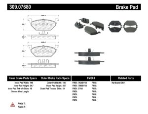 Volkswagen Beetle Brake Pads - Stoptech - Sport - `98-`19