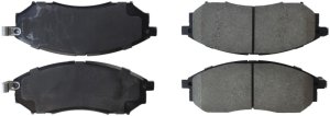 Infiniti QX70 Brake Pads - Front - Stoptech - Sport w/Shims and Hardware - `14-`18
