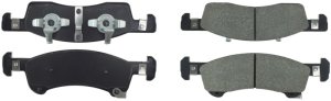 Lincoln Navigator Brake Pads - Front + Rear - Stoptech - StopTech Sport with Shims and Hardware - `02-`06