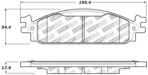 Lincoln MKT Brake Pads - Stoptech - Sport - 2010