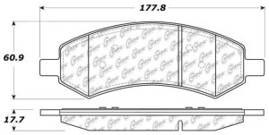 Dodge Ram Brake Pads - Front - Stoptech - ST Premium - `06-`10