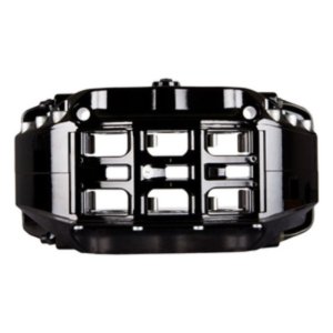 BMW 3 Series Brake Kit - Front - Stoptech - Slotted Two-Piece Rotor + ST-60 Caliper - Black - `09-`10